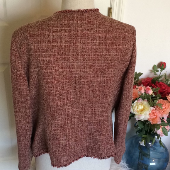 Anne Klein open blazer size 14 P - Picture 3 of 5